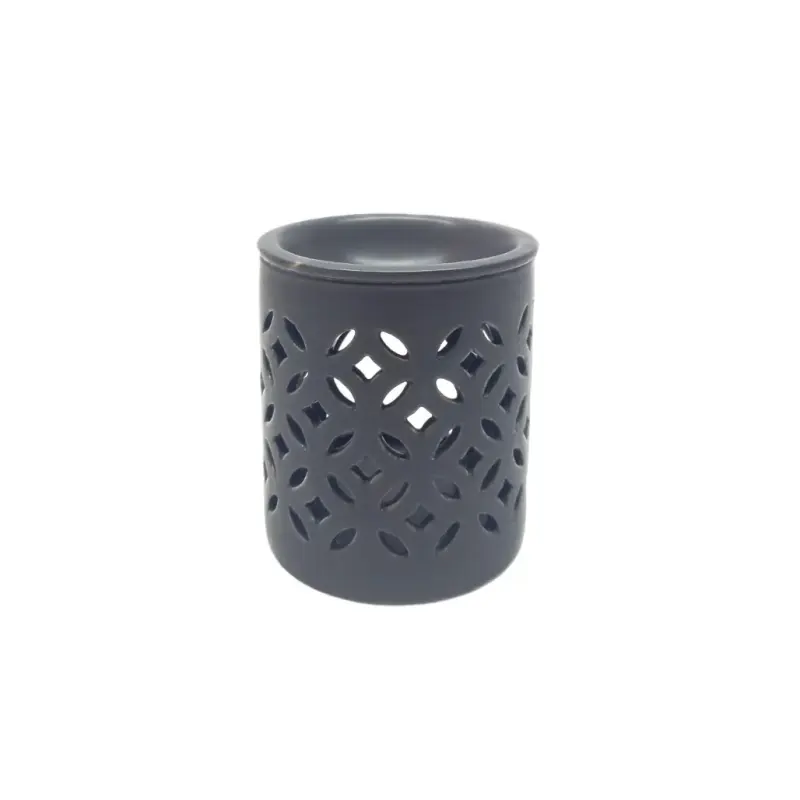 Candela ceramica, neagra model 298305